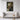 Rustic Skull Reflection Framed Canvas (Black) / 20 x 30