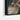 Rustic Skull Reflection Framed Canvas (Black) / 24 x 32