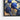 Cosmic Blue Harmony Framed Canvas (Black) / 30 x 20