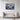 Cosmic Blue Harmony Framed Canvas (Black) / 48 x 32
