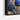 Cosmic Blue Harmony Framed Canvas (Black) / 24 x 18
