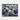 Cosmic Blue Harmony Framed Canvas (Black) / 20 x 16