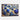 Cosmic Blue Harmony Framed Canvas (Walnut) / 48 x 32