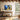 Blue Spheres Delight Framed Canvas (Black) / 48 x 32