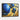Blue Spheres Delight Framed Canvas (Black) / 24 x 18