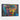 Vibrant Geometric Portrait Framed Canvas (Black) / 48 x 32