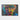 Vibrant Geometric Portrait Framed Canvas (Black) / 48 x 32