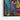 Vibrant Geometric Portrait Framed Canvas (Black) / 48 x 32