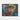 Vibrant Geometric Portrait Framed Canvas (Black) / 32 x 24