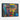 Vibrant Geometric Portrait Framed Canvas (Black) / 40 x 30