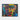 Vibrant Geometric Portrait Framed Canvas (Black) / 10 x 8