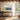 Modern Horizon Blend Framed Canvas (Walnut) / 48 x 32