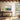 Modern Horizon Blend Framed Canvas (Walnut) / 40 x 30