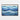 Blue Horizon Layers Framed Canvas (Black) / 30 x 20