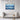 Blue Horizon Layers Framed Canvas (Black) / 48 x 32
