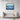 Blue Horizon Layers Framed Canvas (Black) / 40 x 30