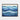 Blue Horizon Layers Framed Canvas (Black) / 14 x 11