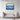 Blue Horizon Layers Framed Canvas (Walnut) / 48 x 32