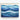 Blue Horizon Layers Canvas Wrap / 10 x 8