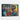 Vivid Modern Expression Framed Canvas (Black) / 48 x 32