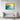 Sunlit Ocean Waves Framed Canvas (Black) / 30 x 20