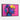 Neon Beatscape Framed Canvas (Black) / 30 x 20