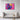 Neon Beatscape Framed Canvas (Black) / 30 x 20