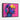 Neon Beatscape Framed Canvas (Black) / 10 x 8