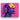 Neon Beatscape Canvas Wrap / 14 x 11