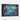 Colorful Patch Fish Framed Canvas (Black) / 30 x 20
