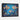 Colorful Patch Fish Framed Canvas (Black) / 40 x 30