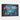 Colorful Patch Fish Framed Canvas (Walnut) / 30 x 20