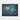Vibrant Ocean Collage Framed Canvas (Black) / 32 x 24