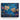 Vibrant Ocean Collage Canvas Wrap / 14 x 11