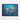 Vibrant Fish Mosaic Framed Canvas (Black) / 24 x 18
