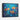 Vibrant Fish Mosaic Framed Canvas (Black) / 10 x 8