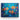 Vibrant Fish Mosaic Canvas Wrap / 10 x 8