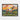 Sunset Mosaic Stallion Framed Canvas (Black) / 32 x 24