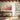 Patchwork Serenity Framed Canvas (Black) / 48 x 32