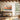Patchwork Serenity Framed Canvas (Walnut) / 48 x 32