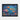 Vibrant Aquatic Tapestry Framed Canvas (Black) / 14 x 11