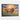 Sunlit Pastoral Bull Framed Canvas (Black) / 48 x 32