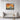 Patchwork Longhorn Sunset Framed Canvas (Black) / 40 x 30