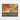 Patchwork Longhorn Sunset Framed Canvas (Black) / 14 x 11