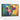 Vivid Bull Spectrum Framed Canvas (Black) / 48 x 32