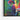 Vivid Bull Spectrum Framed Canvas (Black) / 48 x 32