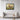 Golden Plains Longhorn Framed Canvas (Black) / 32 x 24