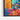 Vibrant Cowscape Framed Canvas (Black) / 48 x 32