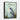 Blue Heron Grace Framed Canvas (Black) / 8 x 10