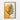 Golden Fern Brush Framed Canvas (Walnut) / 32 x 48